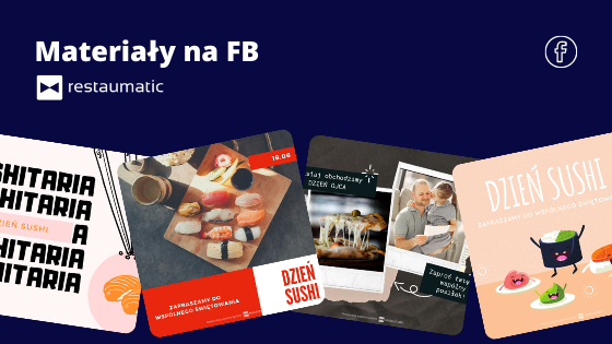Materiały na FB | Dzień Ojca, Dzień Sushi