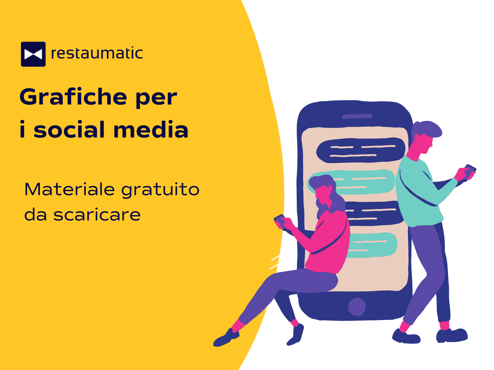 Grafiche per i social media – materiale gratuito da scaricare